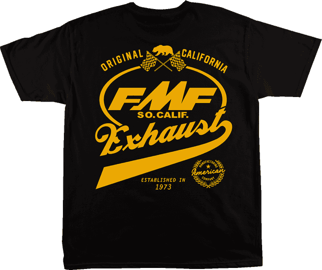 FMF 3030-24329 Fuel T-Shirt - Black - Small — image 2 of 2