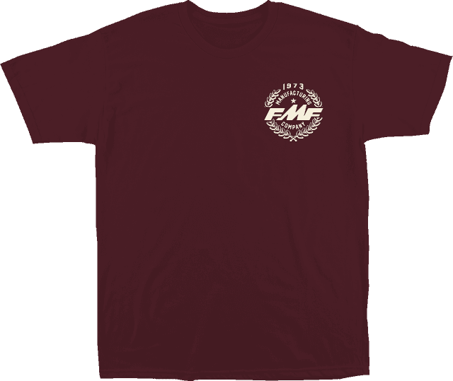 FMF 3030-24336 Fuel T-Shirt - Maroon - Large — image 1 of 2