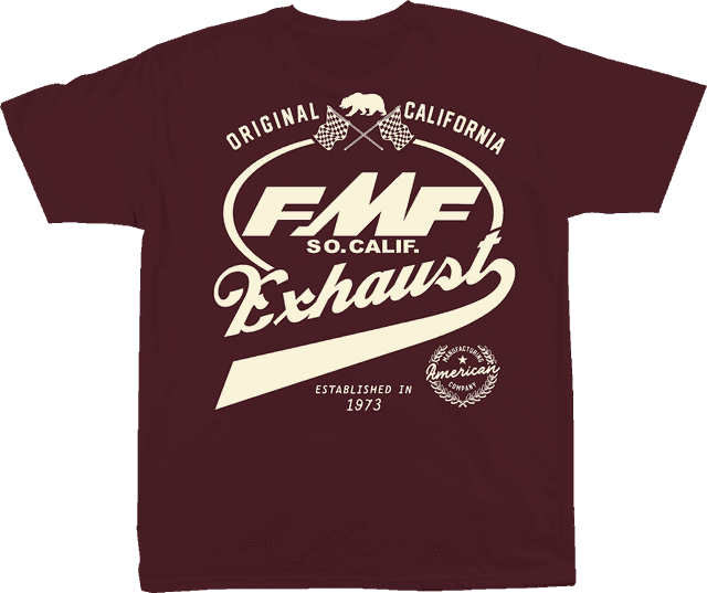 FMF 3030-24337 Fuel T-Shirt - Maroon - XL — image 2 of 2