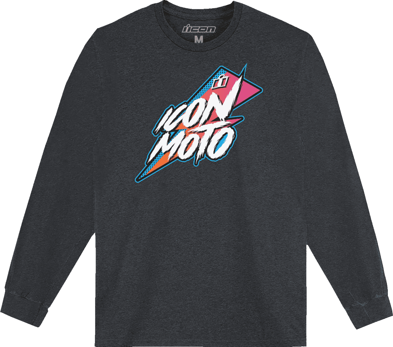 ICON 3030-24366 Rad Dawn™ Long-Sleeve T-Shirt - Heather Charcoal - 2XL