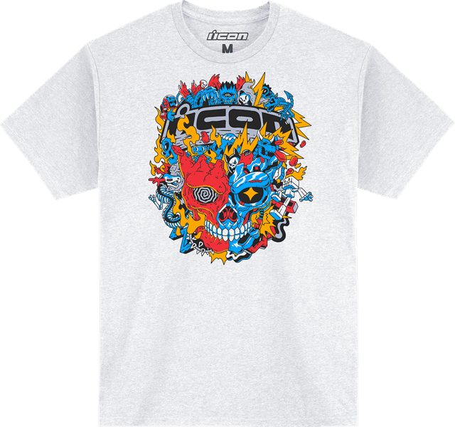 ICON 3030-24627 ReDoodle™ T-Shirt - White - Small