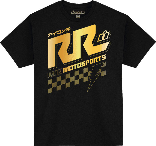 ICON 3030-24632 Rizz Rizz™ T-Shirt - Black - Small