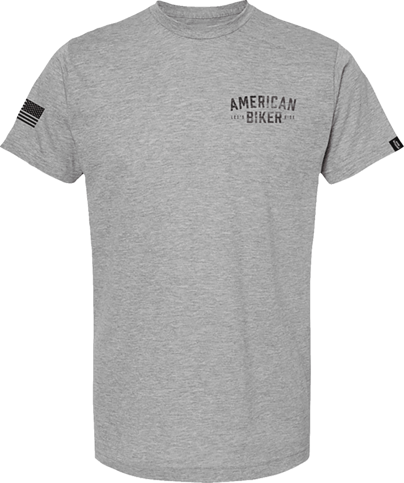 AMERICAN BIKER 3030-24770 Biker Sam Active T-Shirt - Red/White/Blue - Large — image 1 of 3