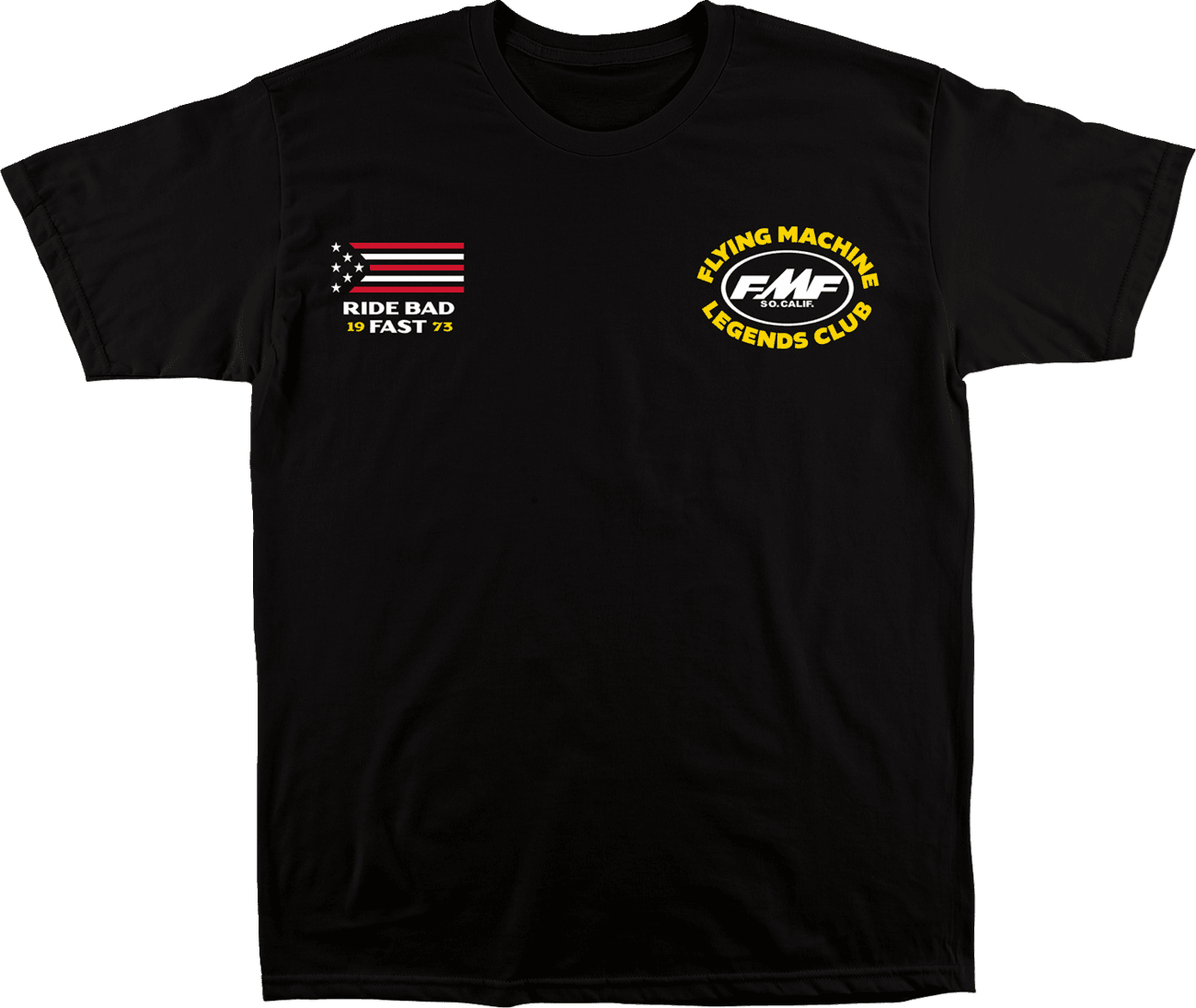 FMF 3030-24872 Legacy T-Shirt - Black - Small