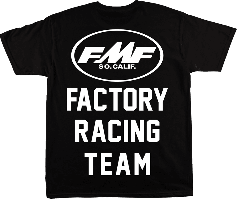 FMF 3030-24889 Team FMF T-Shirt - Black - Large — image 2 of 2