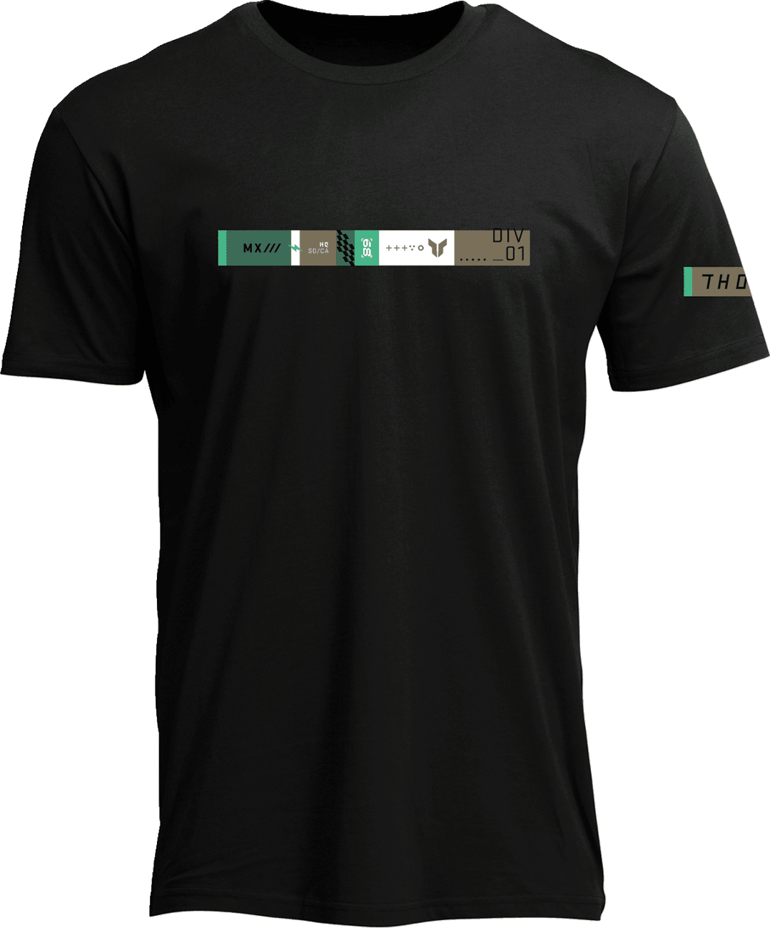 THOR 3030-25051 Tangent T-Shirt - Black - Small