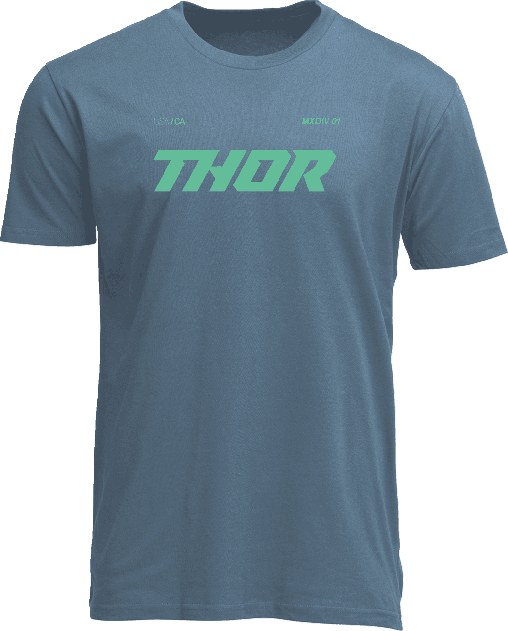 THOR 3030-25071 Brave T-Shirt - Petrol Blue - 5XL
