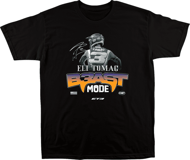 FMF 3030-25199 Beast Mode T-Shirt - Black - Medium