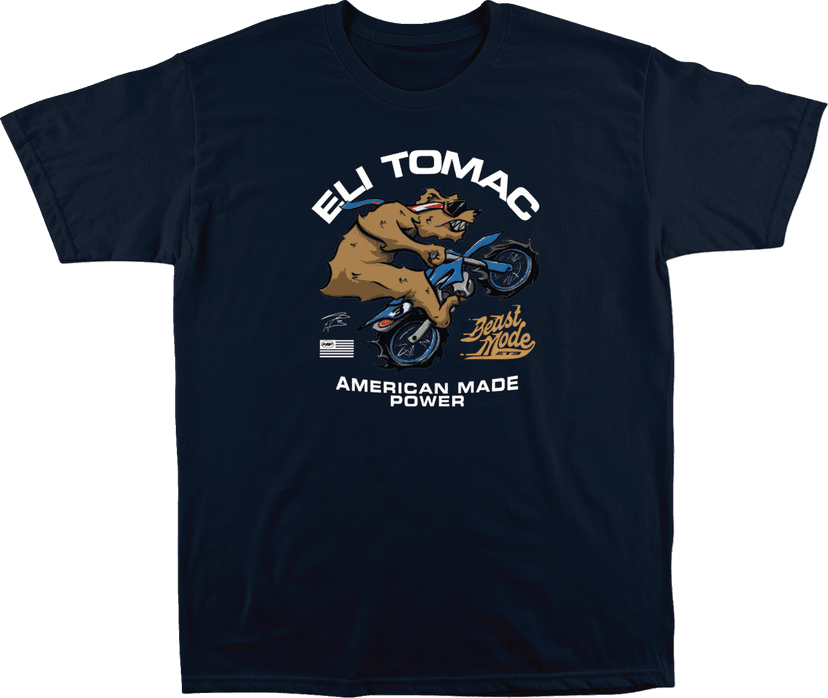 FMF 3030-25208 B3AR T-Shirt - Navy - Small