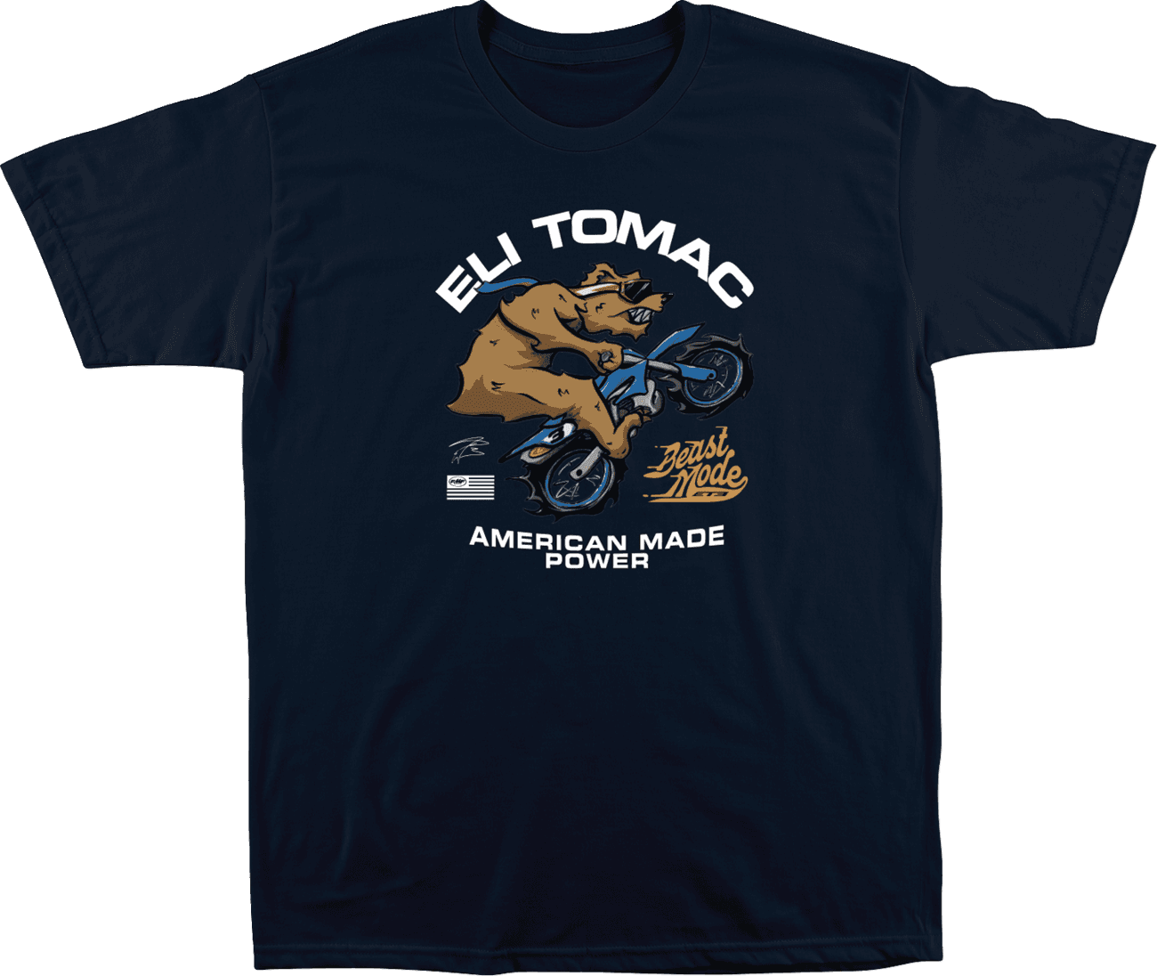 FMF 3030-25211 B3AR T-Shirt - Navy - XL