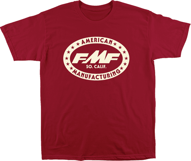 FMF 3030-25225 Undefeated T-Shirt - Red - Medium