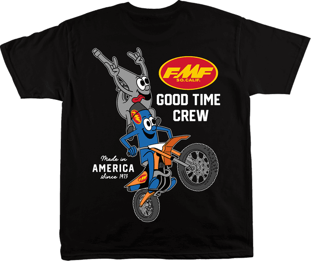 FMF 3030-25240 Good Time Crew T-Shirt - Black - Medium — image 2 of 2