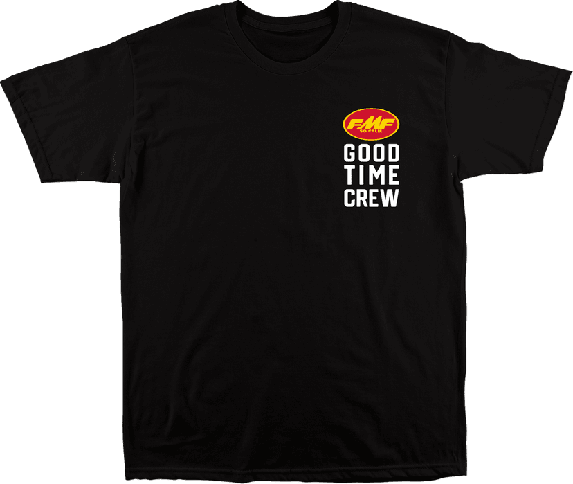 FMF 3030-25241 Good Time Crew T-Shirt - Black - Large — image 1 of 2
