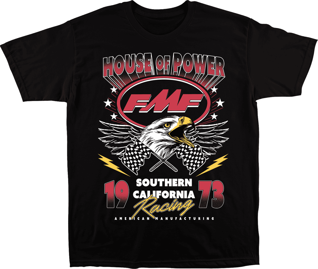FMF 3030-25262 Overdrive T-Shirt - Black - XL
