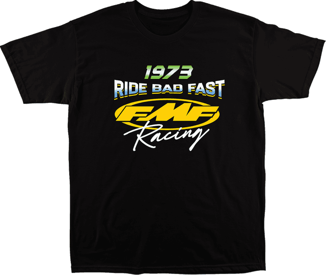 FMF 3030-25279 Photo Finish T-Shirt - Black - Small
