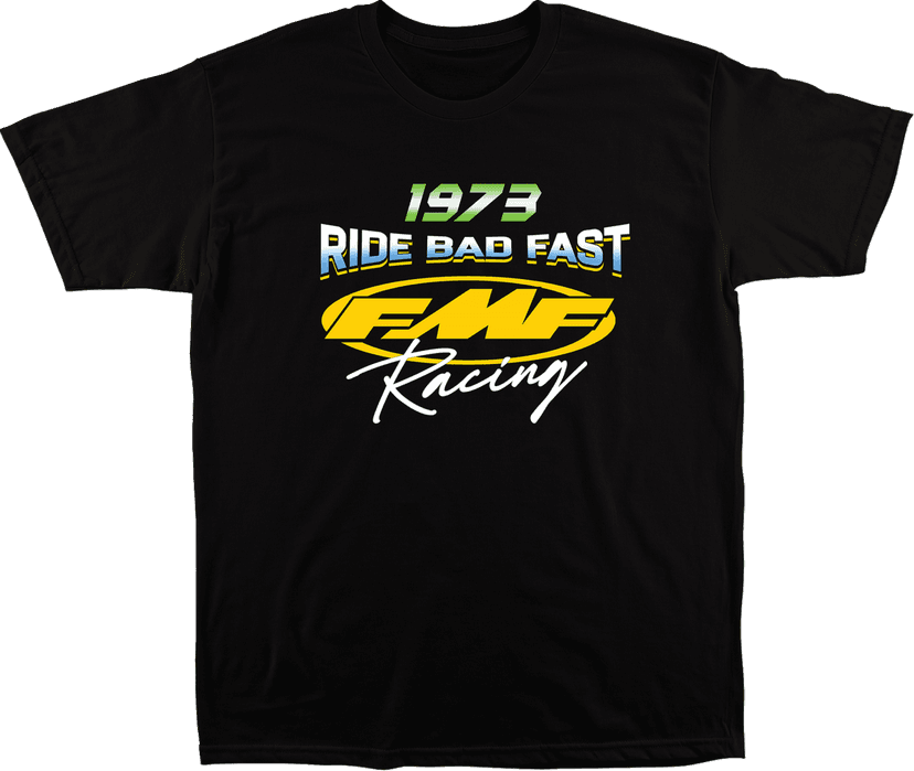 FMF 3030-25279 Photo Finish T-Shirt - Black - Small