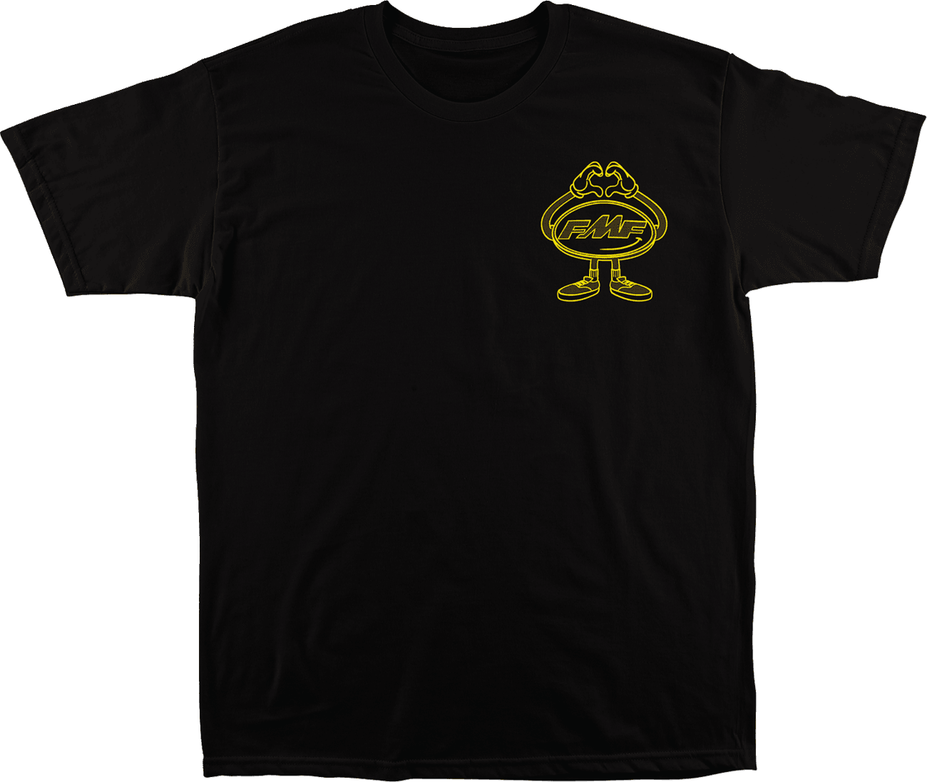 FMF 3030-25292 Breakin Hearts T-Shirt - Black - XL