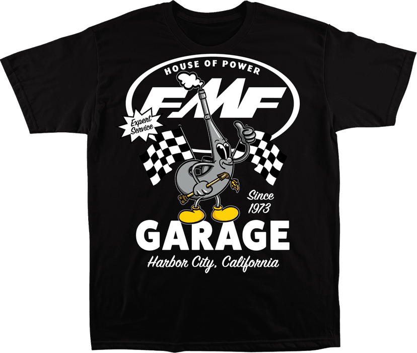 FMF 3030-25488 Garage T-Shirt - Black - Large — image 2 of 2