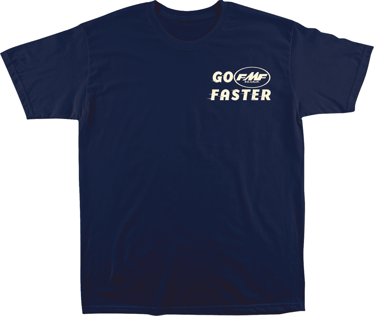 FMF 3030-25501 Faster T-Shirt - Navy - Small