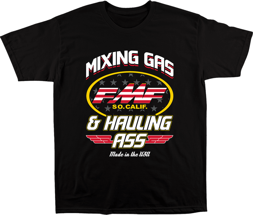 FMF 3030-25506 Rush T-Shirt - Black - Small