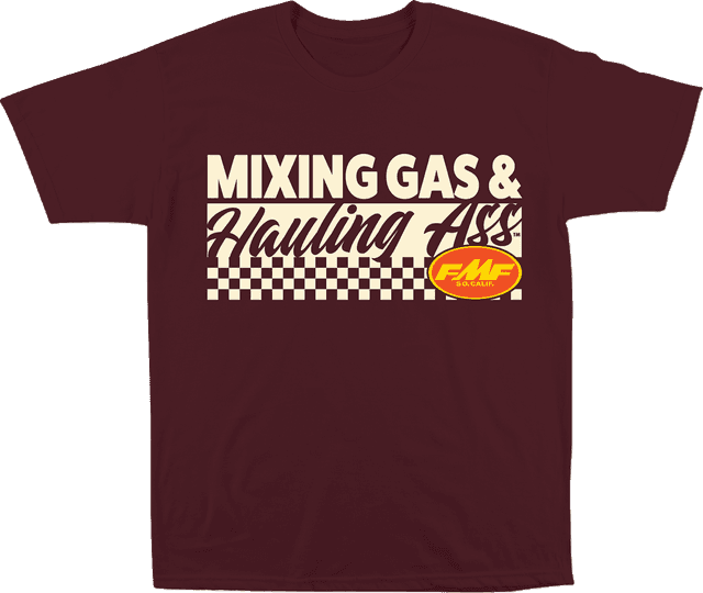 FMF 3030-25526 Mixin T-Shirt - Maroon - Small