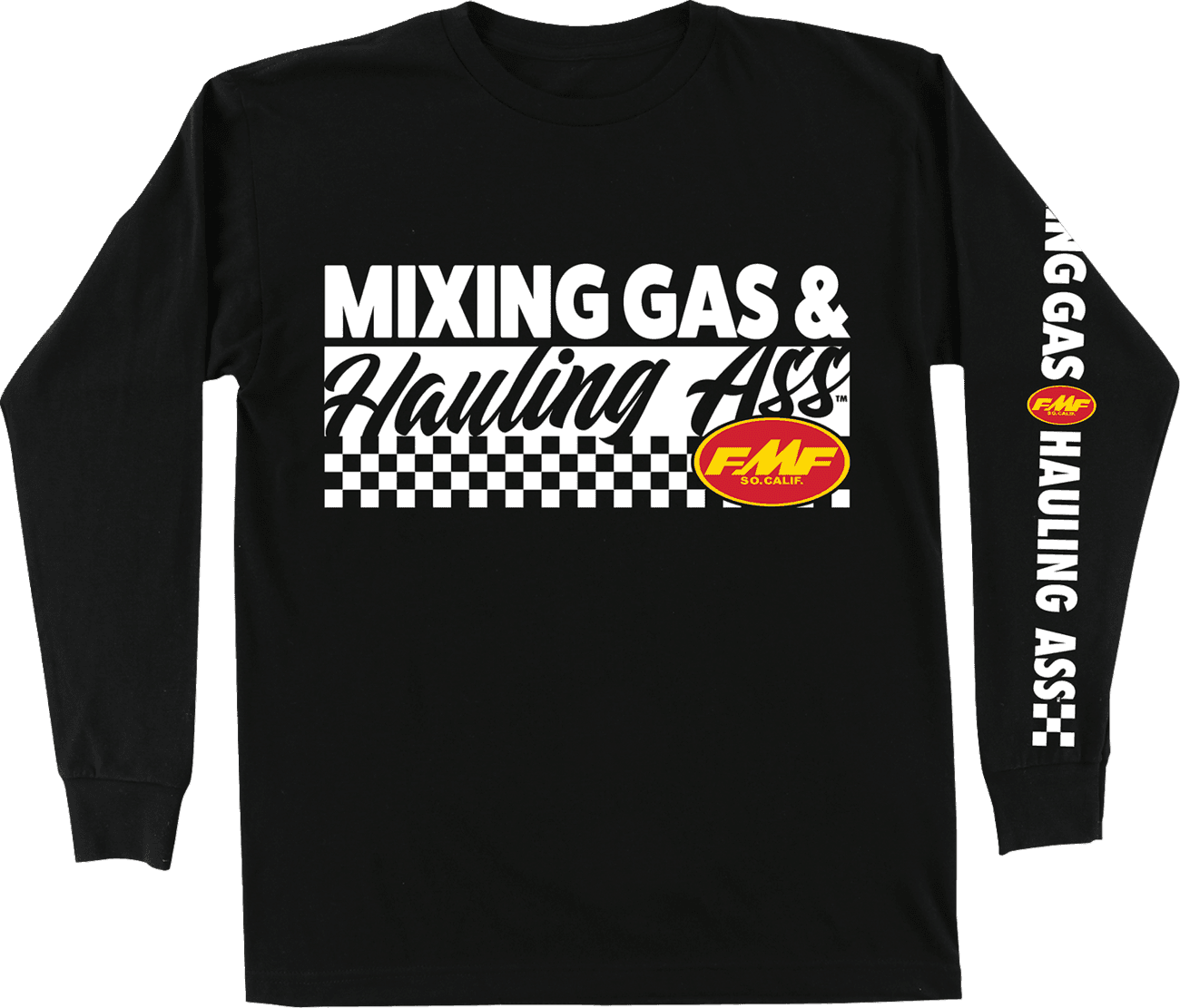 FMF 3030-25541 Mixin Long-Sleeve T-Shirt - Black - XL