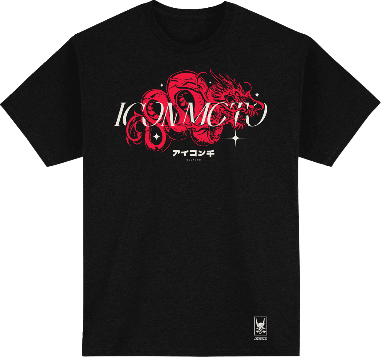 ICON 3030-25563 Odokuro™ T-Shirt - Black - Large