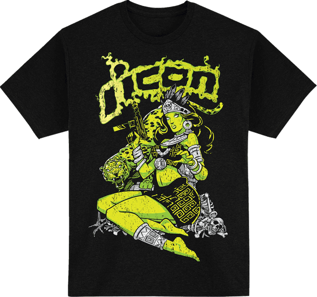 ICON 3030-25573 Aztec Nine™ T-Shirt - Black - Medium
