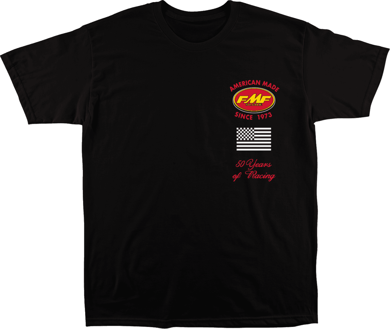 FMF 3030-25579 Factory Faster T-Shirt - Black - Large