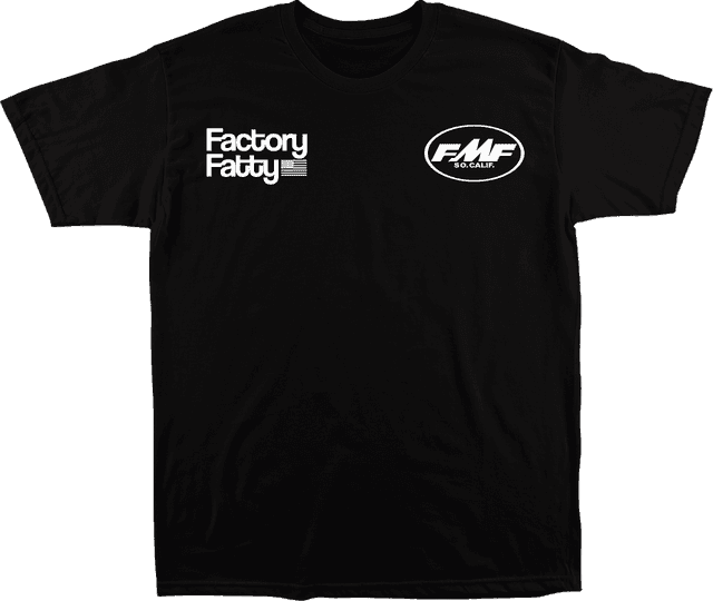 FMF 3030-25588 Factory Fatty T-Shirt - Black - Medium — image 1 of 2