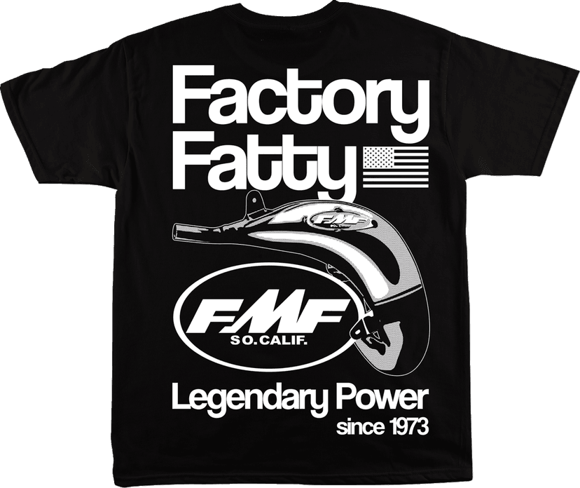 FMF 3030-25589 Factory Fatty T-Shirt - Black - Large — image 2 of 2