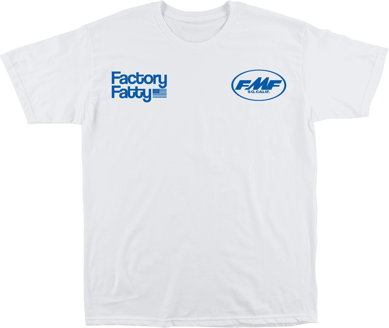FMF 3030-25592 Factory Fatty T-Shirt - White - Small