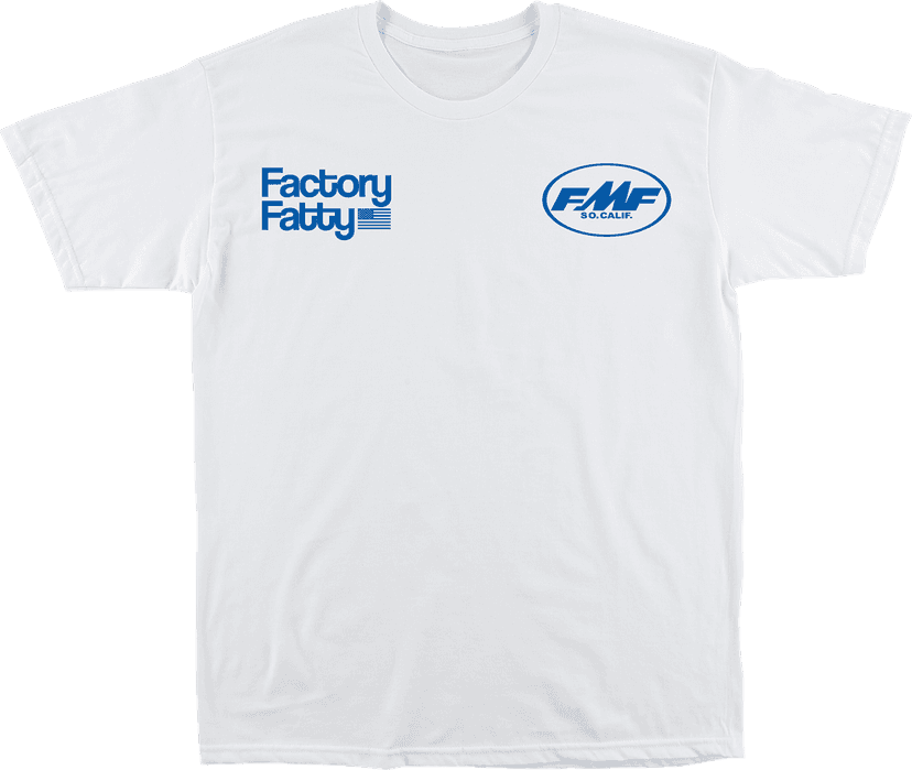 FMF 3030-25592 Factory Fatty T-Shirt - White - Small — image 1 of 2