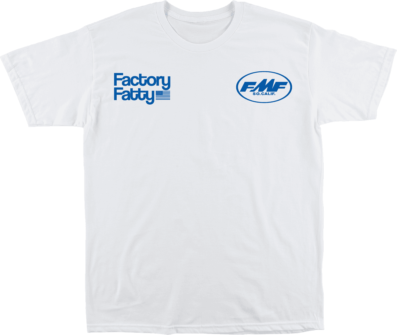 FMF 3030-25596 Factory Fatty T-Shirt - White - 2XL
