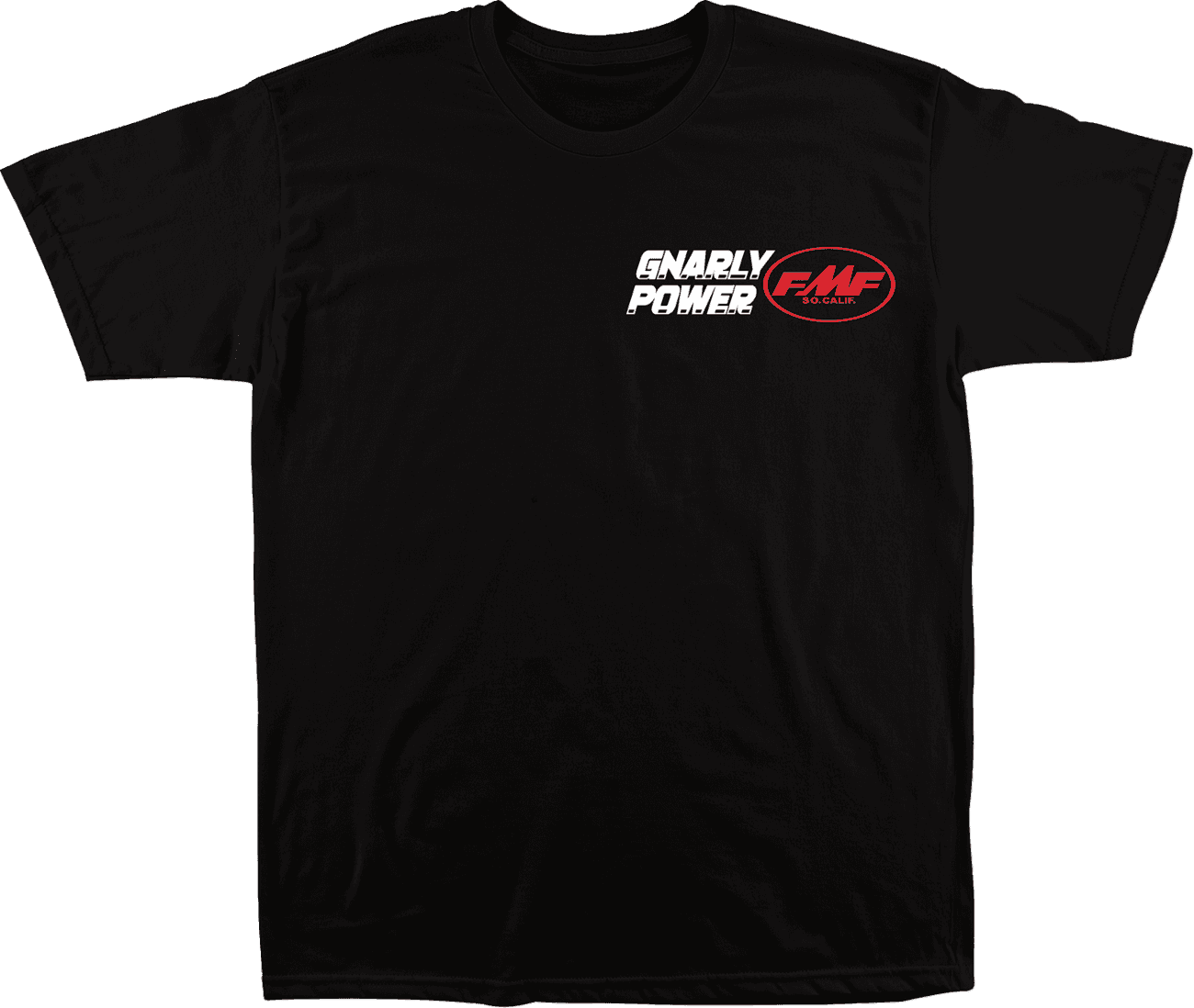 FMF 3030-25745 Gnarly Power T-Shirt - Black - Medium