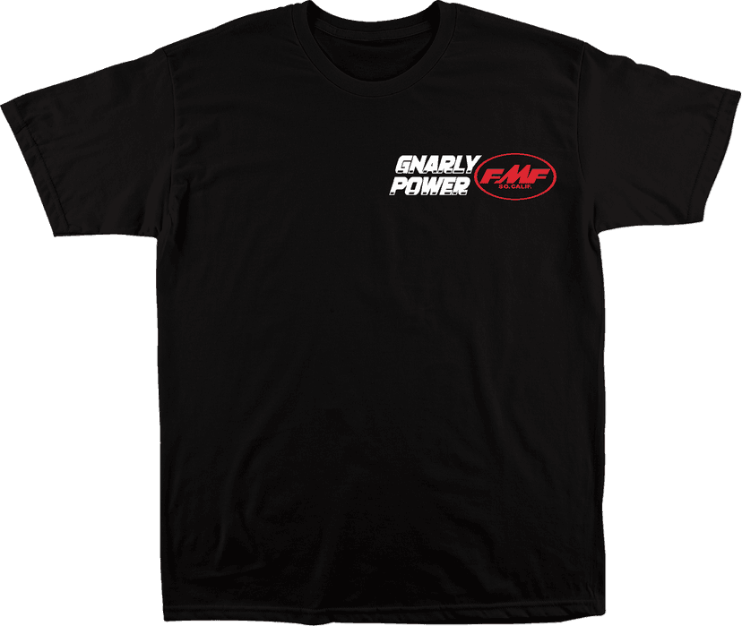 FMF 3030-25746 Gnarly Power T-Shirt - Black - Large — image 1 of 2