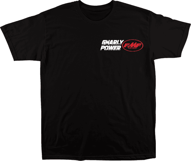 FMF 3030-25747 Gnarly Power T-Shirt - Black - XL — image 1 of 2