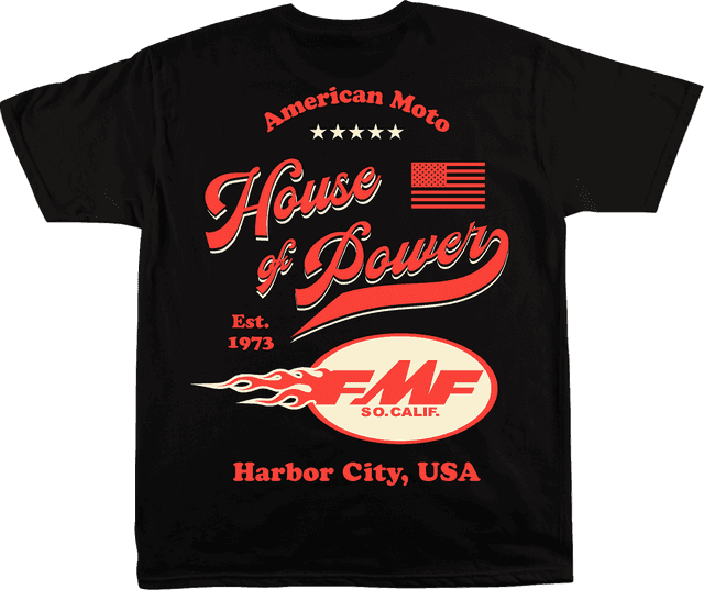FMF 3030-25763 1973 T-Shirt - Black - XL — image 2 of 2