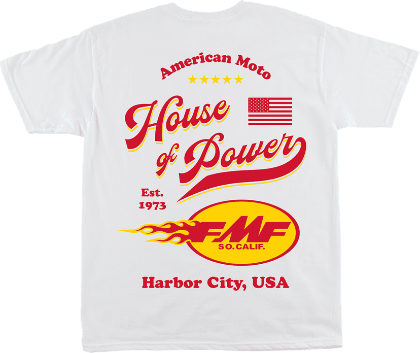 FMF 3030-25766 1973 T-Shirt - White - Large — image 2 of 2