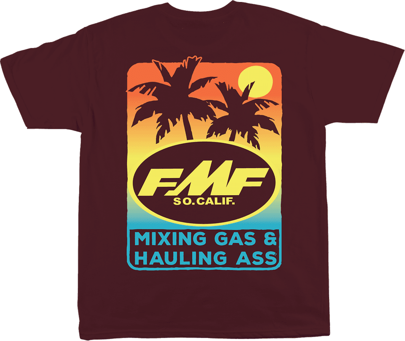 FMF 3030-25769 Sun City T-Shirt - Maroon - Medium — image 2 of 2