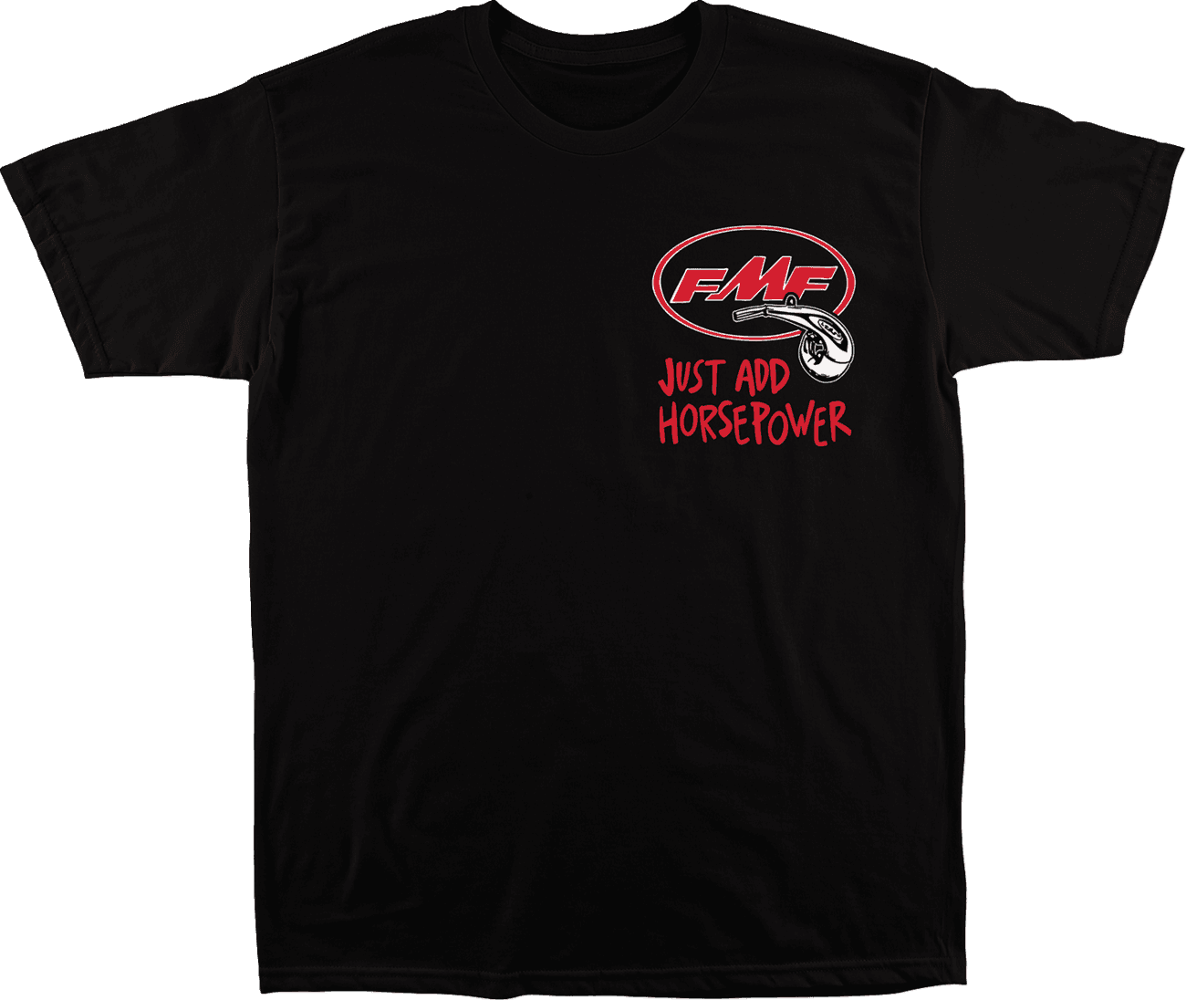 FMF 3030-25779 Horse Power T-Shirt - Black - XL