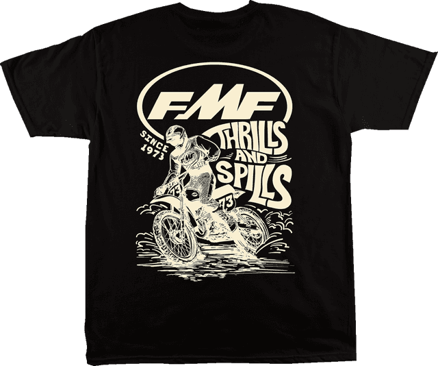 FMF 303025975 Lean In T-Shirt - Black - Medium — image 2 of 2
