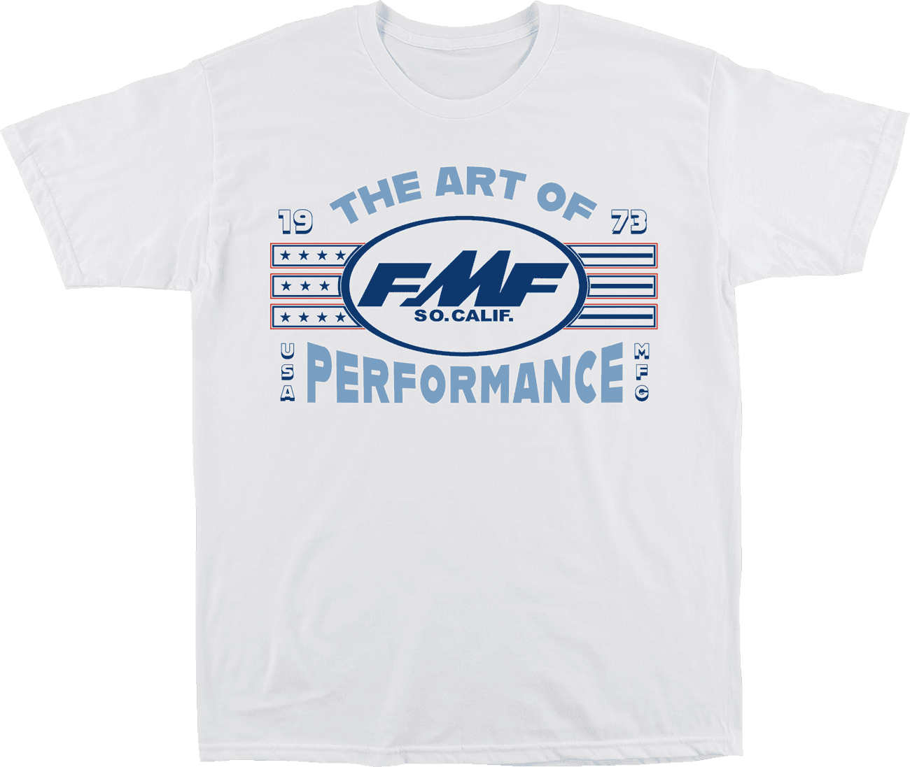 FMF 303025980 Lean In T-Shirt - White - Large