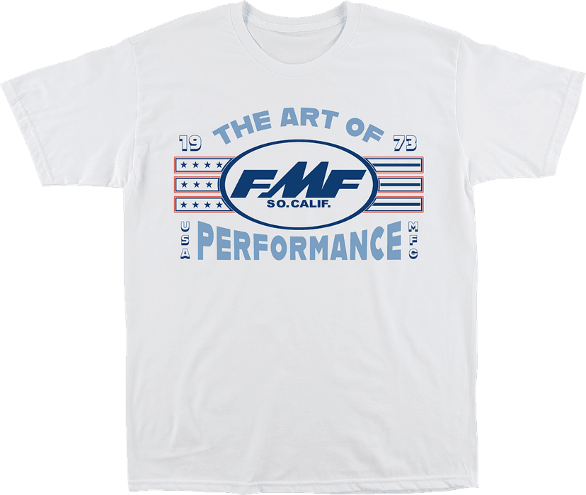 FMF 303025981 Lean In T-Shirt - White - XL