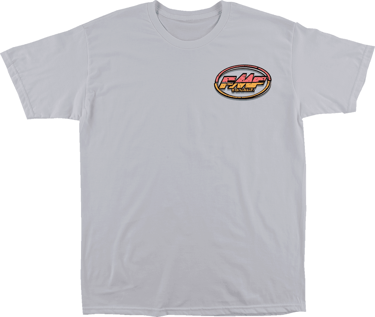 FMF 303026013 Askew T-Shirt - Silver - Large