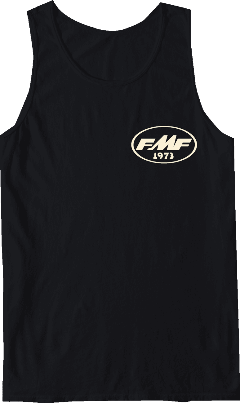 FMF 303026017 Lean In Tank Top - Black - Large — image 1 of 2