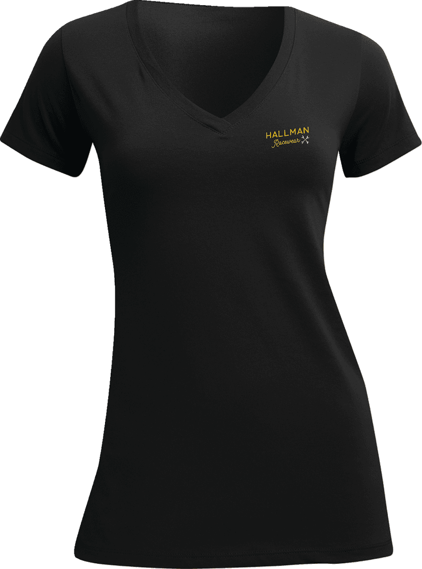 THOR 3031-4132 Women's Hallman Garage T-Shirt - Black - Large — image 1 of 2