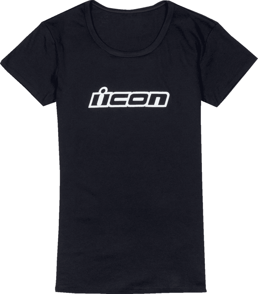 ICON 3031-4172 Women's Clasicon™ T-Shirt - Black - Medium