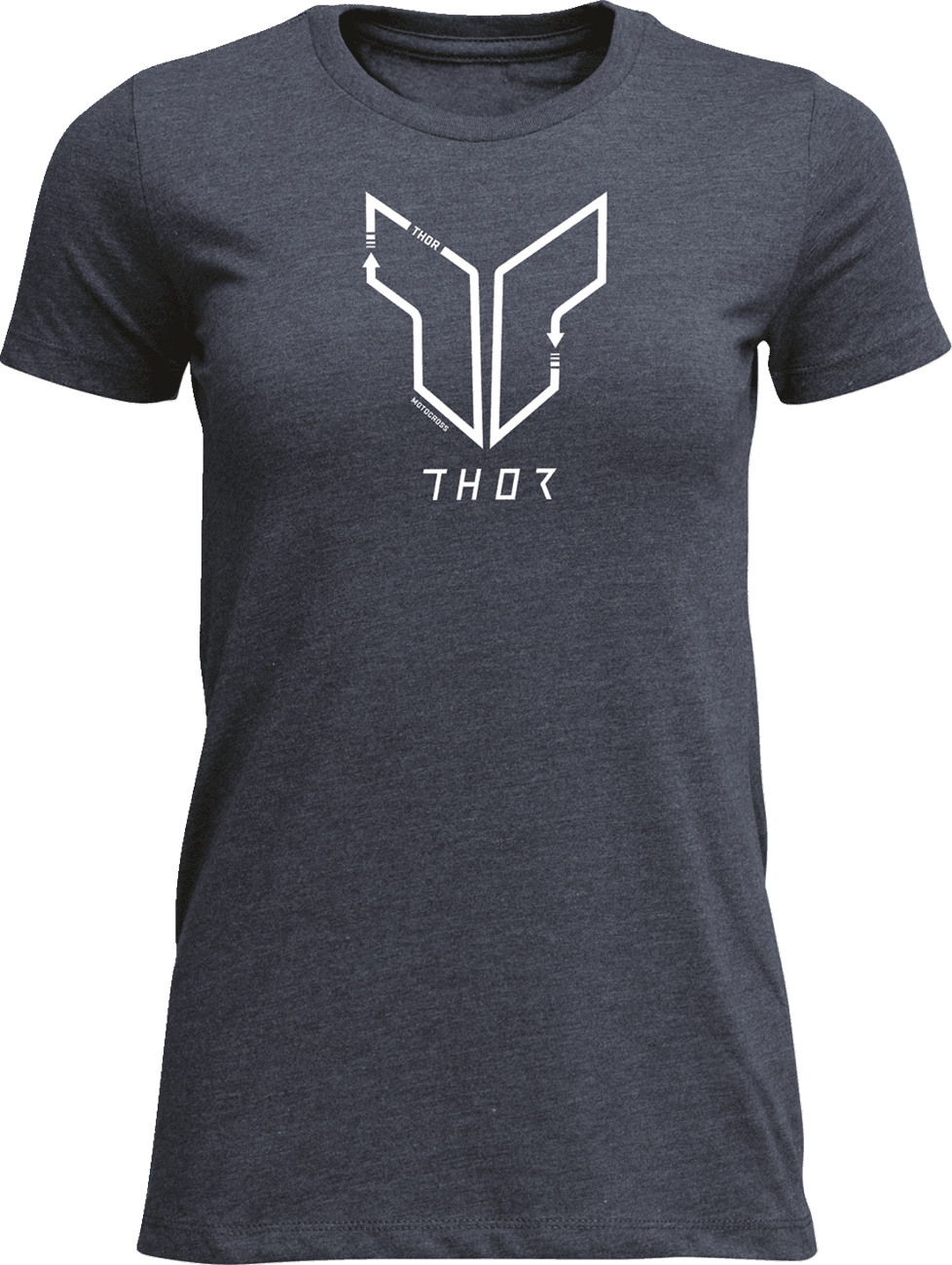 THOR 3031-4306 Women's Trax T-Shirt - Navy - Large