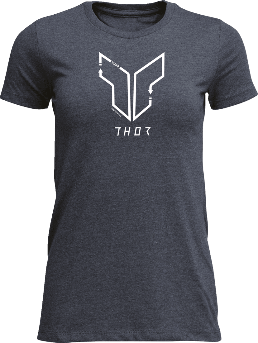 THOR 3031-4306 Women's Trax T-Shirt - Navy - Large — image 1 of 2